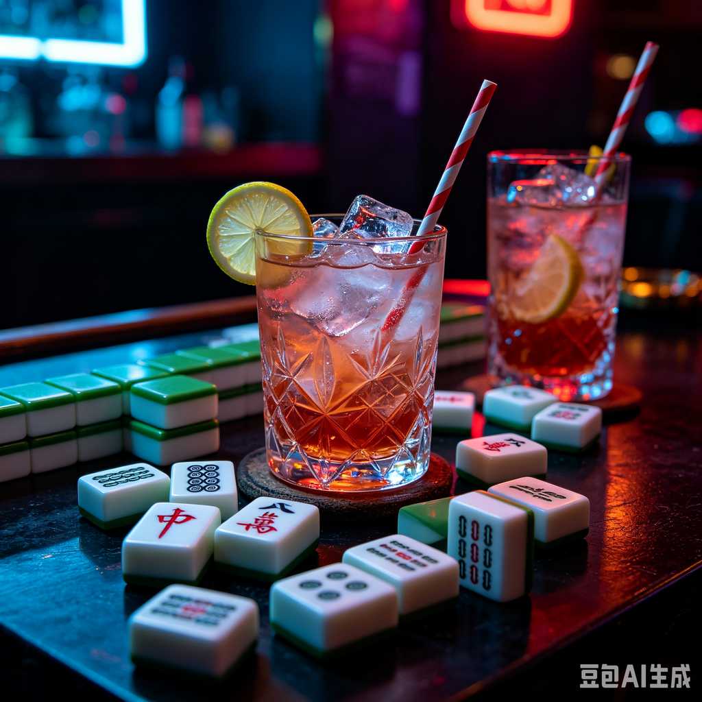 glossy mahjong tiles